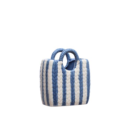 4.5&#x22; Ceramic Beach Bag Vase by Ashland&#xAE;